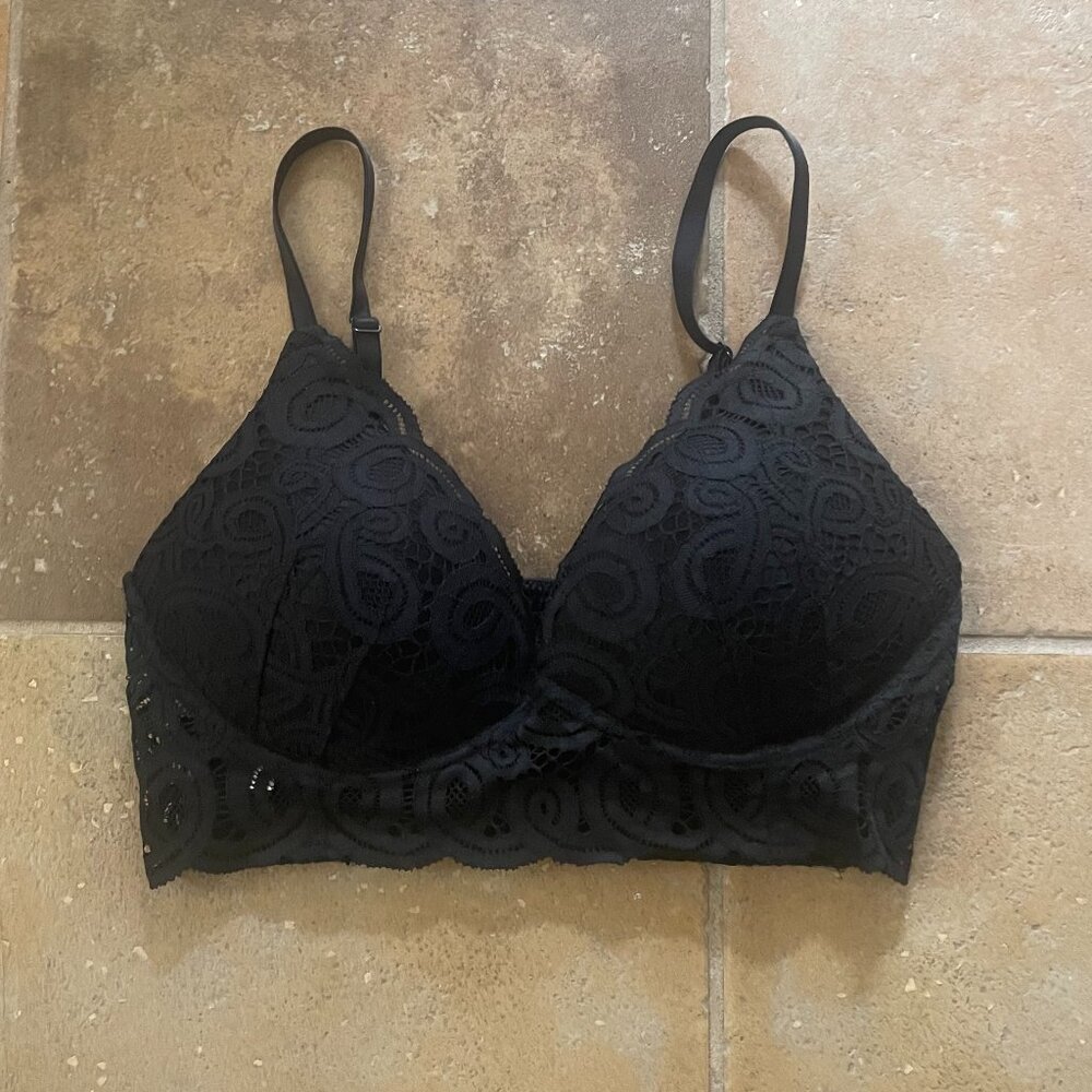 Pink Lace Wireless Push-Up
